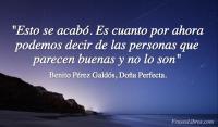 Doa Perfecta, Benito Prez Galds