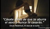 El club de la lucha, Chuck Palahniuk