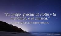 El síndrome Mozart, Gonzalo Moure